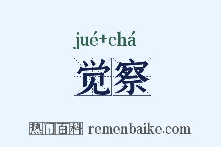 觉察是什么意思的图片